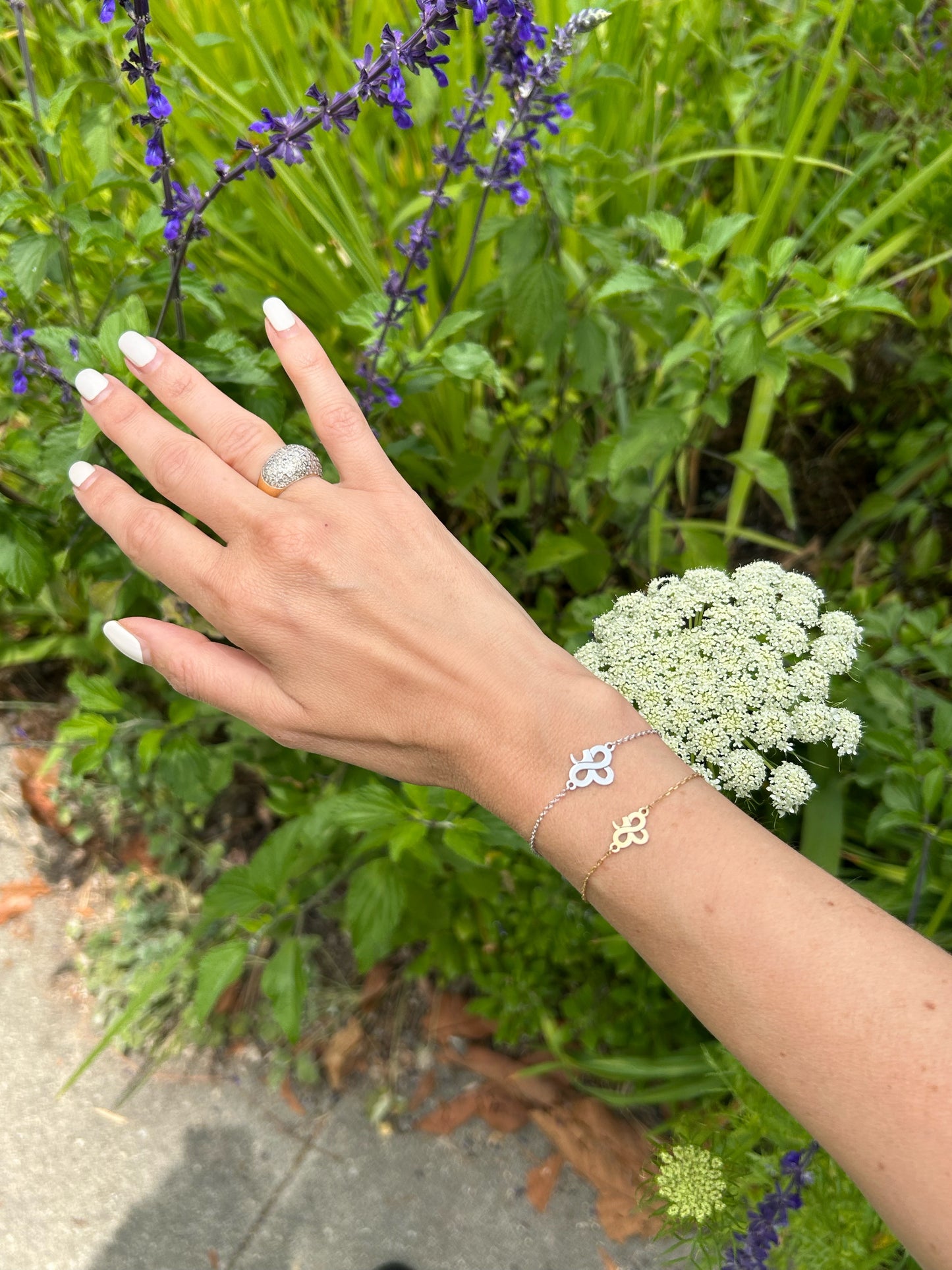 MIRACLE CORD MINI BRACELET - Pave Diamand